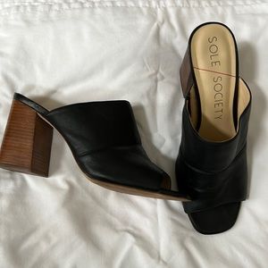 Sole Society mules - size 10